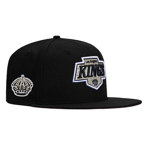 New Era 59Fifty Los Angeles Kings Logo Patch Hat - Black