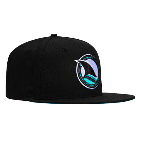 New Era 59Fifty San Jose Sharks Alternate Teal UV Hat - Black