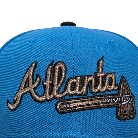 Mitchell & Ness Atlanta Braves 1995 World Series Patch Alternate Hat - Indigo, Black