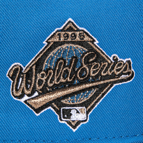 Mitchell & Ness Atlanta Braves 1995 World Series Patch Alternate Hat - Indigo, Black