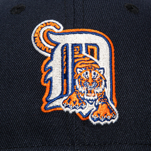 New Era 59Fifty Detroit Tigers Cooperstown Collection Patch Hat - Navy