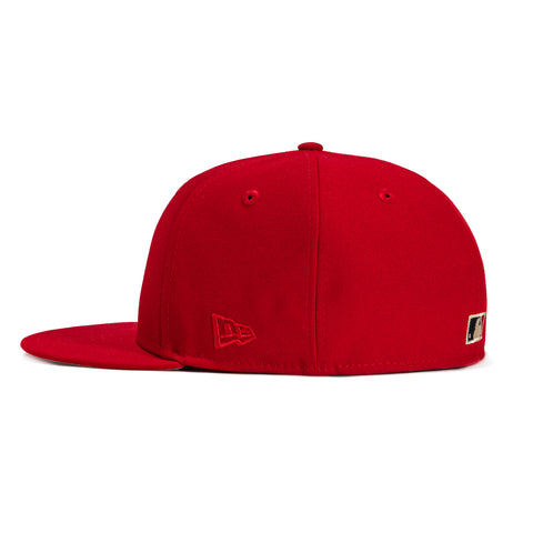 New Era 59Fifty St Louis Cardinals Cooperstown Collection Patch Hat - Red