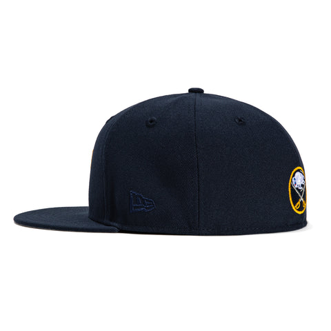 New Era 59Fifty Buffalo Sabres 2000 All Star Game Patch Hat - Navy