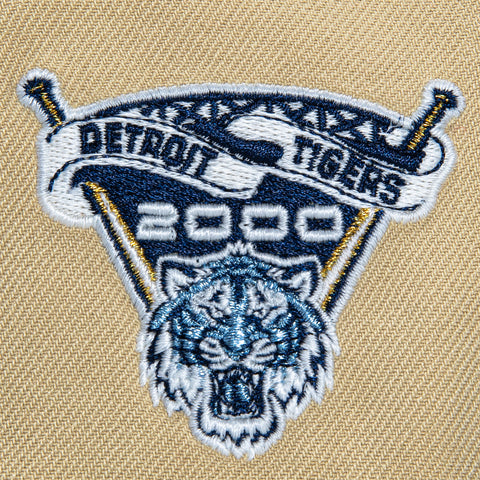 New Era 59Fifty Detroit Tigers 2000 Inaugural Patch Alternate Hat - Tan, Royal