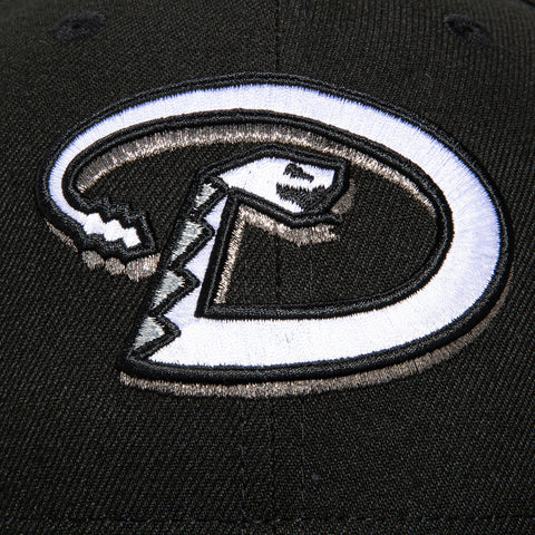 New Era 59Fifty Arizona Diamondbacks Inaugural Patch D Hat - Black, White