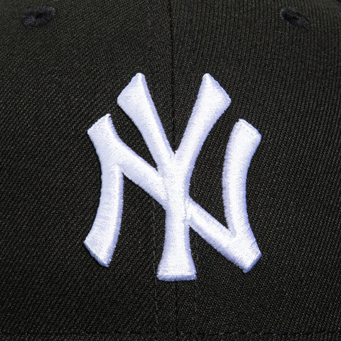 New Era 59Fifty New York Yankees 1996 World Series Patch Hat - Black, White