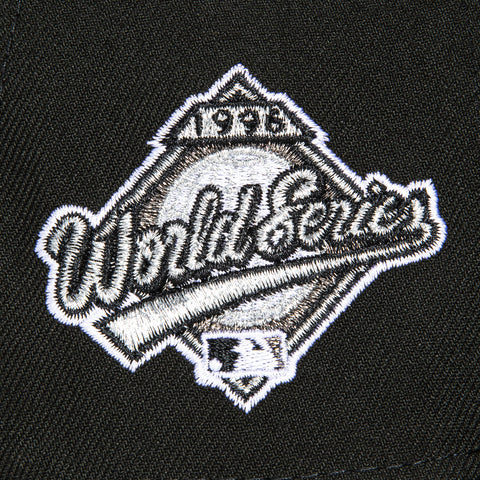 New Era 59Fifty New York Yankees 1996 World Series Patch Hat - Black, White