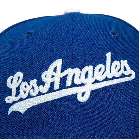 New Era 59Fifty Glow Chain Stitch Los Angeles Dodgers 1988 World Series Patch Hat - Royal