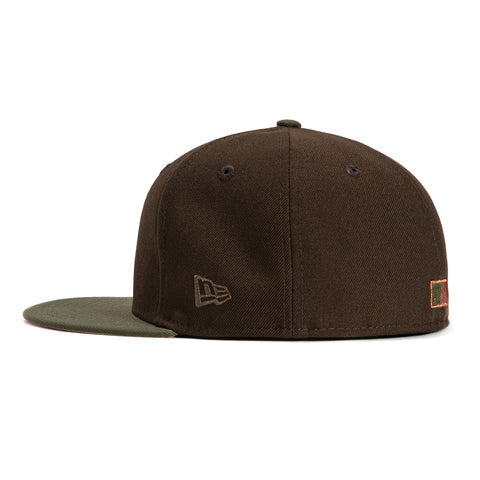 New Era 59Fifty Winter Forest Seattle Mariners 30th Anniversary Patch Hat - Brown, Olive