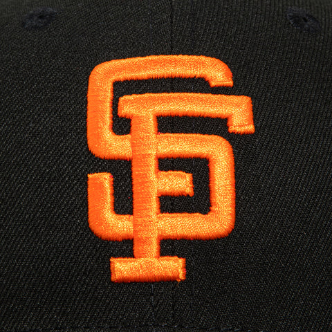 New Era 59Fifty San Francisco Giants Cooperstown Collection Patch Hat - Black