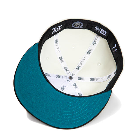 New Era 59Fifty San Jose Sharks Logo Patch Alternate Hat - White, Black