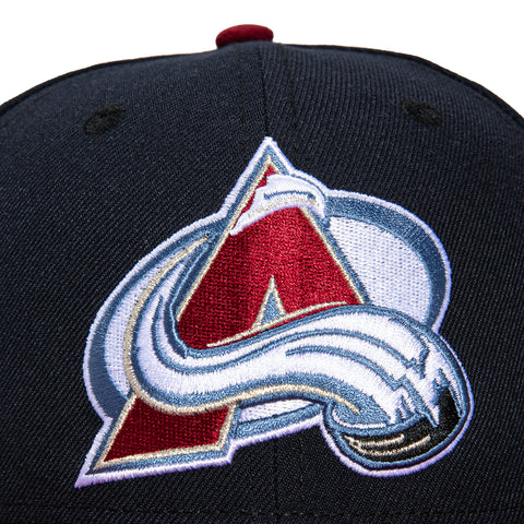 New Era 59Fifty Colorado Avalanche 2001 All Star Game Patch Hat - Navy, Cardinal