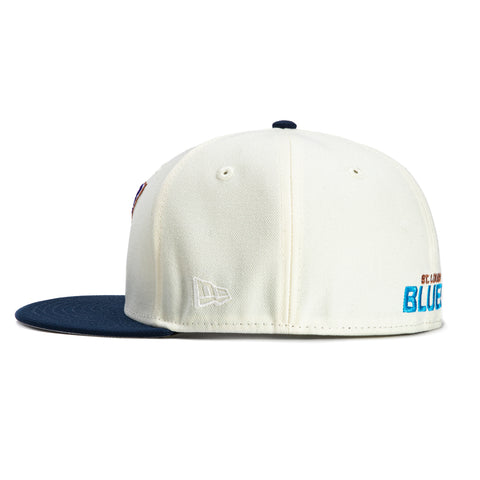 New Era 59Fifty St Louis Blues 1994 All Star Game Patch Hat - White, Navy, Light Blue