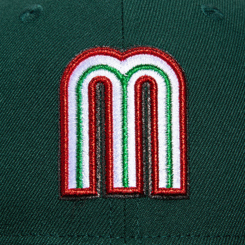 New Era 59Fifty Mexico World Baseball Classic Hat - Green, Black