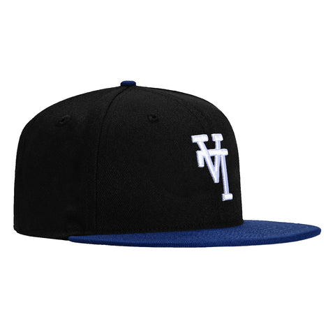 New Era 59Fifty Los Angeles Dodgers Upside Down Hat - Black, Royal