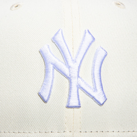 New Era 9Fifty New York Yankees Snapback Hat - White, Black