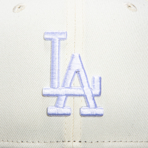 New Era 9Fifty Los Angeles Dodgers Snapback Hat - White, Black