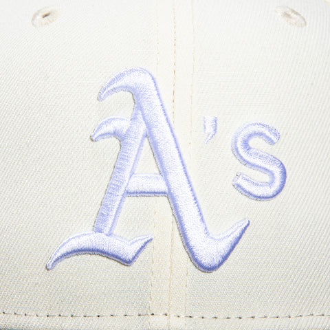 New Era 9Fifty Oakland Athletics Snapback Hat - White, Black