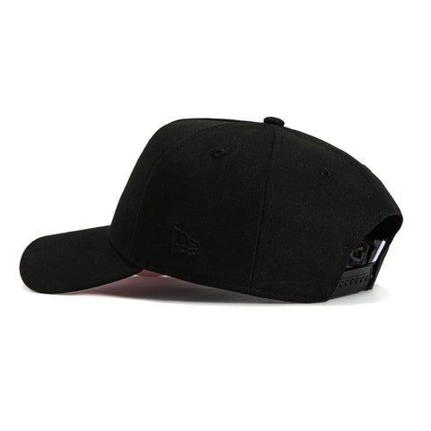 New Era 9Forty A-Frame Arizona Diamondbacks Cooperstown Collection Patch D Snapback Hat - Black