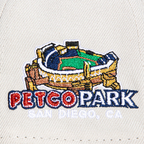 New Era 9Forty A-Frame San Diego Padres Petco Park Patch Snapback Hat - Stone, Green