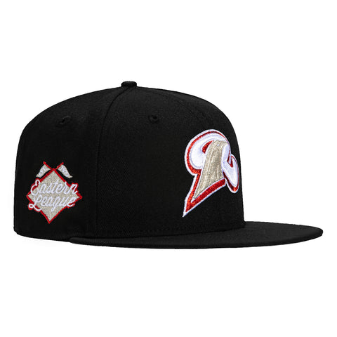 New Era 59Fifty 12 Days of Hatmas New Haven Ravens Eastern League Patch Hat - Black