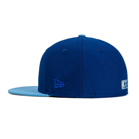 New Era 59Fifty 12 Days of Hatmas Shreveport Swamp Dragons Hat - Royal, Light Blue