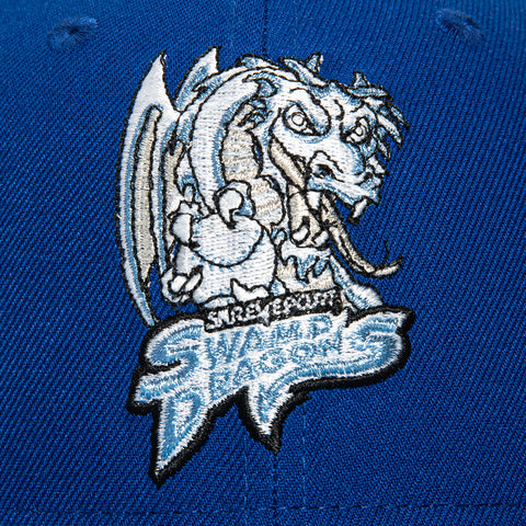 New Era 59Fifty 12 Days of Hatmas Shreveport Swamp Dragons Hat - Royal, Light Blue