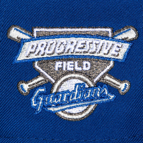 New Era 59Fifty 12 Days of Hatmas Cleveland Guardians Progressive Field Patch Alternate Hat - Royal