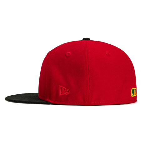 New Era 59Fifty 12 Days of Hatmas Seattle Mariners 2023 All Star Game Patch Hat - Red, Black