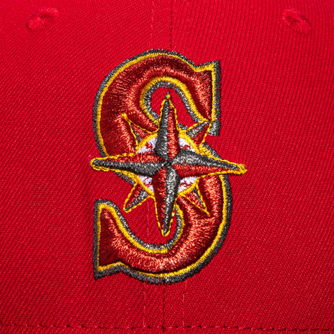 New Era 59Fifty 12 Days of Hatmas Seattle Mariners 2023 All Star Game Patch Hat - Red, Black