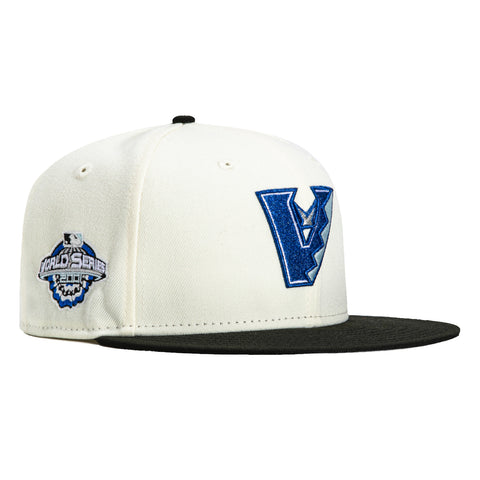 New Era 59Fifty 12 Days of Hatmas Arizona Diamondbacks Inaugural Patch Upside Down Hat - White, Black, Royal