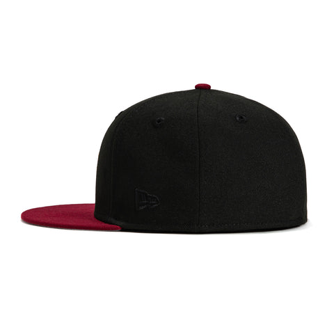 New Era 59Fifty San Francisco 49ers Logo Patch City Hat - Black, Cardinal