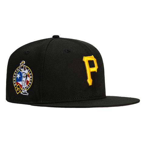 New Era 59Fifty Pittsburgh Pirates Roberto Clemente Patch Hat - Black, Gold