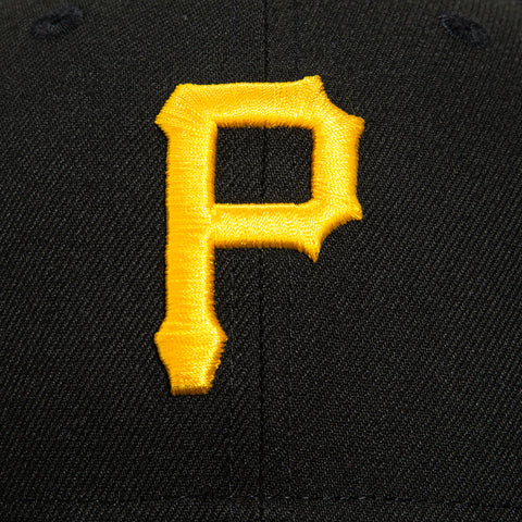 New Era 59Fifty Pittsburgh Pirates Roberto Clemente Patch Hat - Black, Gold