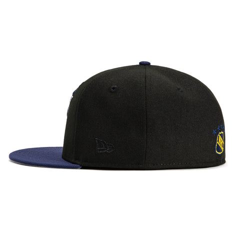 New Era 59Fifty Nashville Predators 10th Anniversary Patch Hat - Black, Light Navy