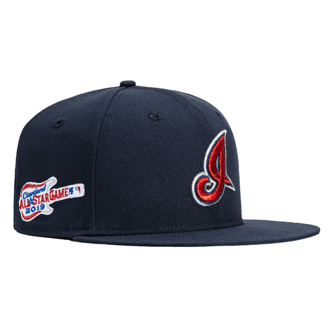 New Era 59Fifty Cleveland Indians 2019 All Star Game Patch I Hat - Navy