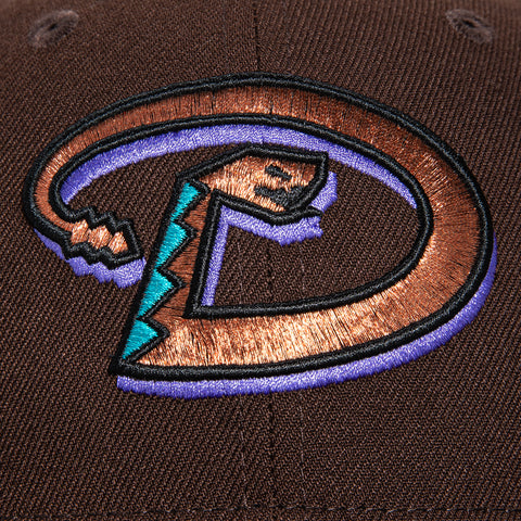 New Era 59Fifty Arizona Diamondbacks Inaugural Patch D Hat - Brown