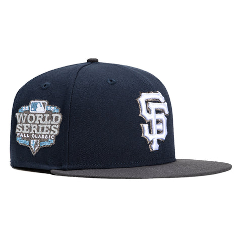 New Era 59Fifty San Francisco Giants 2012 World Series Patch Hat - Navy, Graphite