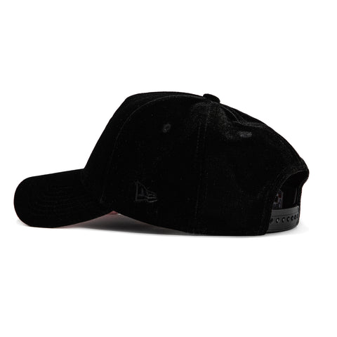 New Era 9Forty A-Frame Velvet Arizona Diamondbacks Inaugural Patch Snapback D Hat - Black