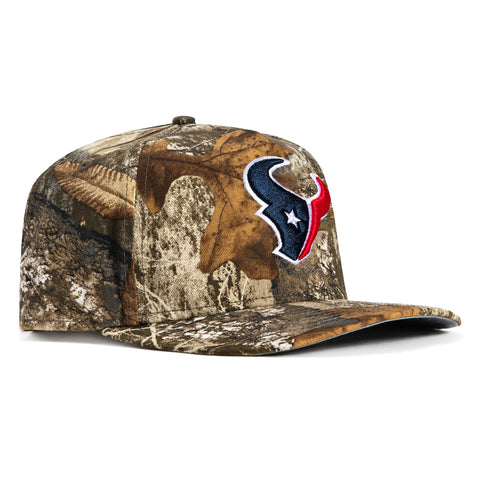 New Era 9Fifty A-Frame Houston Texans Snapback Hat - Realtree