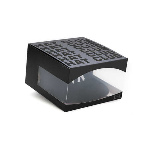 Hat Club Display Box - Black, Black