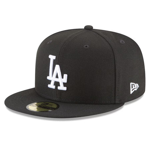 New Era 59Fifty Los Angeles Dodgers 2024 World Series Patch Hat - Black, White