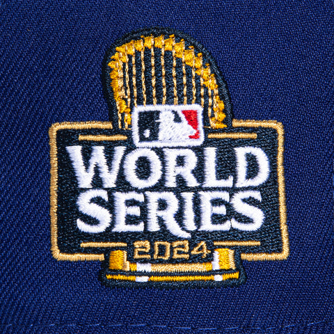 New Era 59Fifty Los Angeles Dodgers 2024 World Series Patch Game Hat - Royal