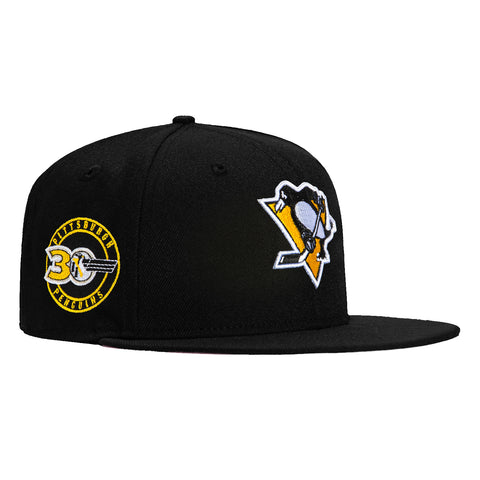 New Era 59Fifty Pittsburgh Penguins 30th Anniversary Patch Hat - Black