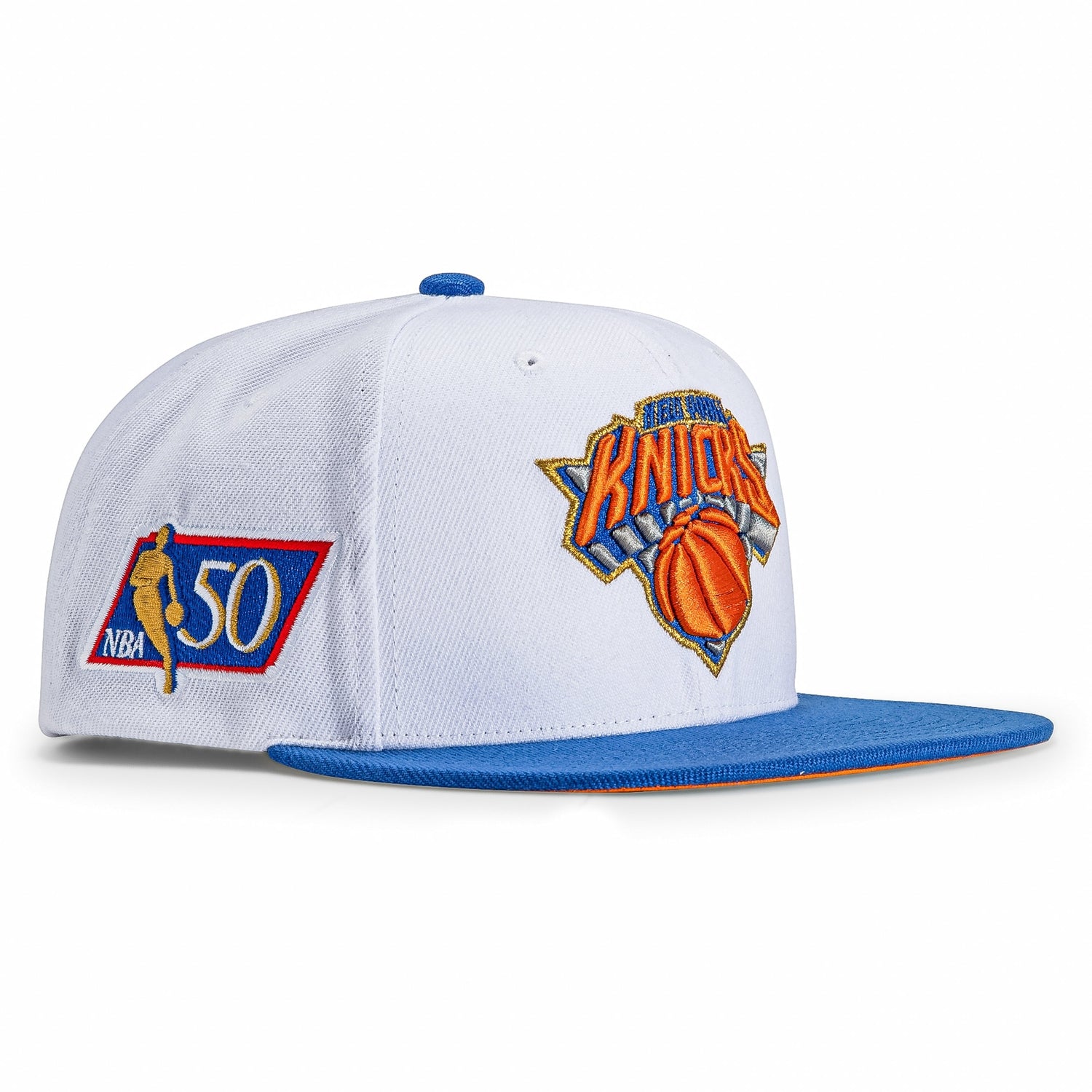 Mitchell & Ness New York Knicks 50th Anniversary Patch Snapback