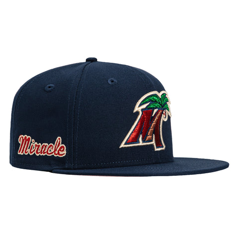 New Era 59Fifty Fort Myers Miracle Patch Hat - Navy