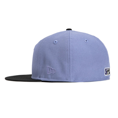 New Era 59Fifty Northwest Arkansas Naturals Raised Royal Patch Hat - Lavender, Black