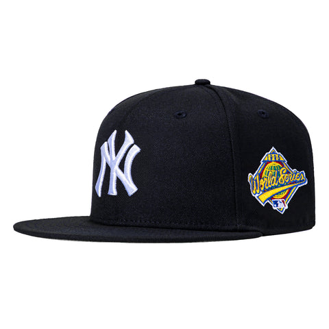 New Era 59Fifty New York Yankees 1996 World Series Patch Hat - Navy