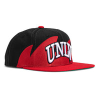 Chicago White Sox SNAKE-THRU STRAPBACK Black-Red Adjustable Hat