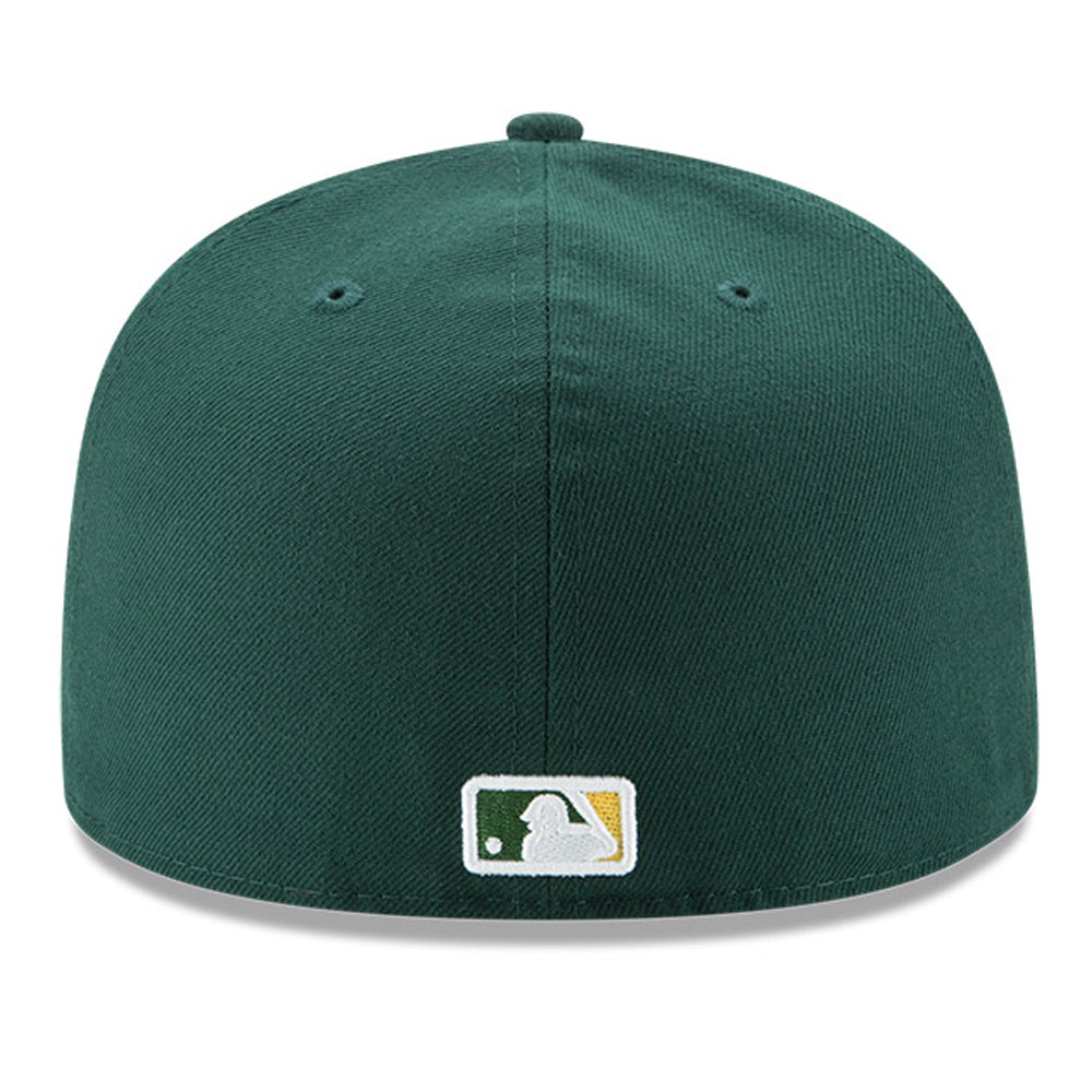 Oakland Athletics New Era Road Authentic Collection On Field 59FIFTY Performance Fitted Hat Green Size 7 5 8